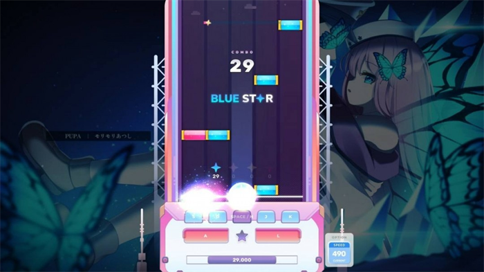 美少女音乐节奏游戏《六星门:星迹》日前登陆Steam正式推出