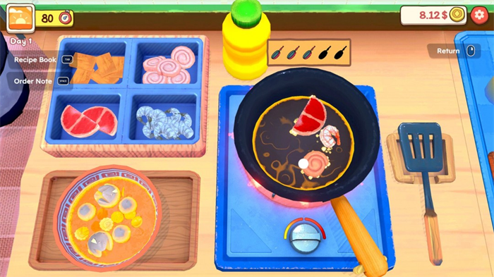 模拟经营游戏《KuloNiku : Meatball Cooking》Steam游戏平台页面公布