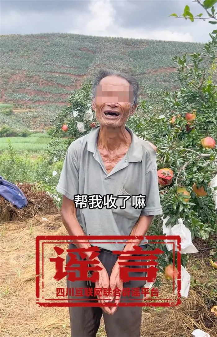 “卖惨带货”营销套路，凉山老人卖石榴被扔车外系摆拍