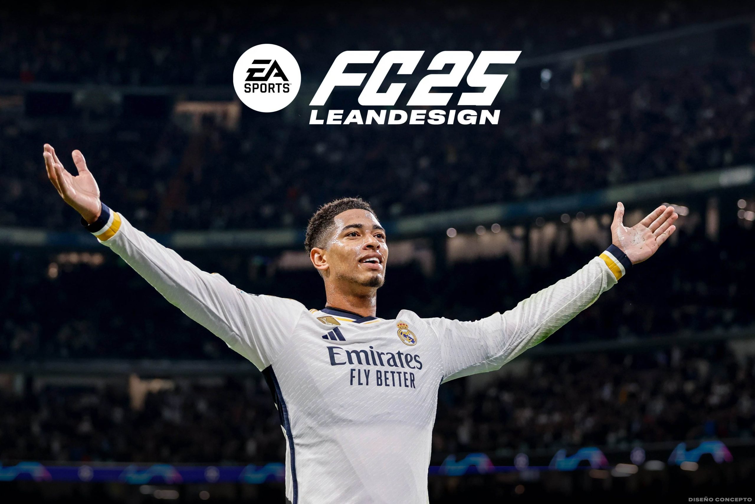 足球游戏《EA Sports FC 25》封面人物为英国选手祖德·贝林厄姆