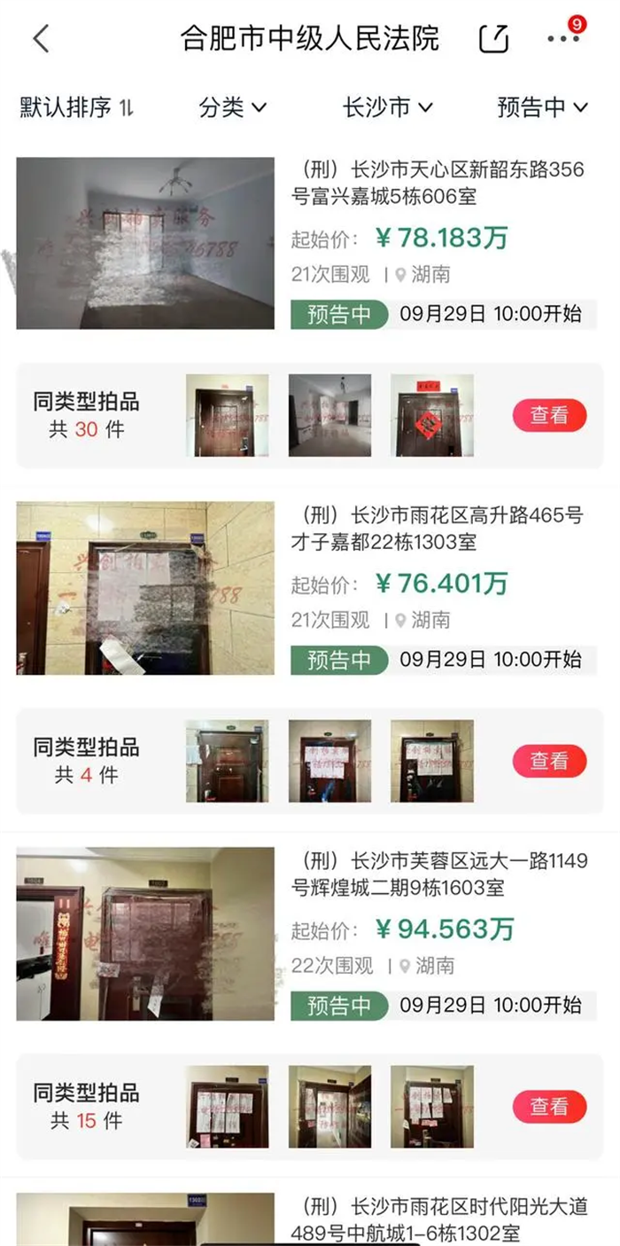 合肥女子在长沙87套法拍房全上拍了，李梅到底是什么人？