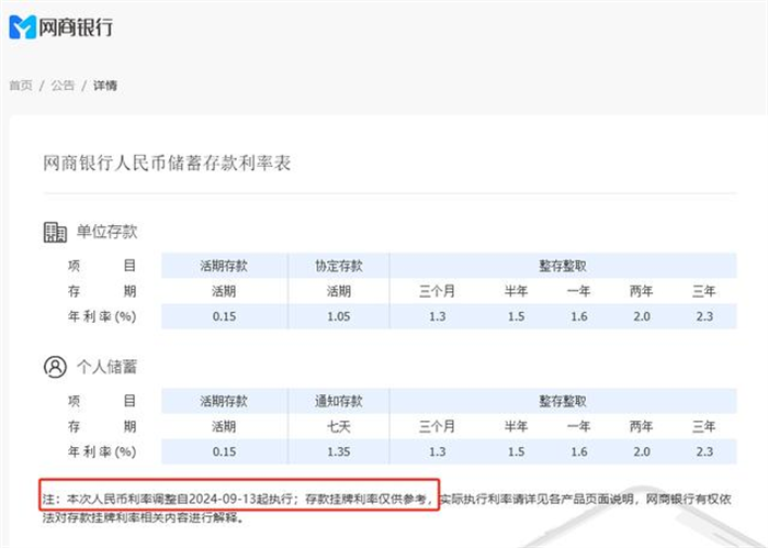 存款“降息潮”来袭，民营银行至少4家已跟随下调
