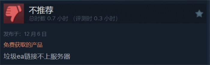 EA足球游戏《EA Sports FC 25》的免费试玩demo，好评率仅有6%！