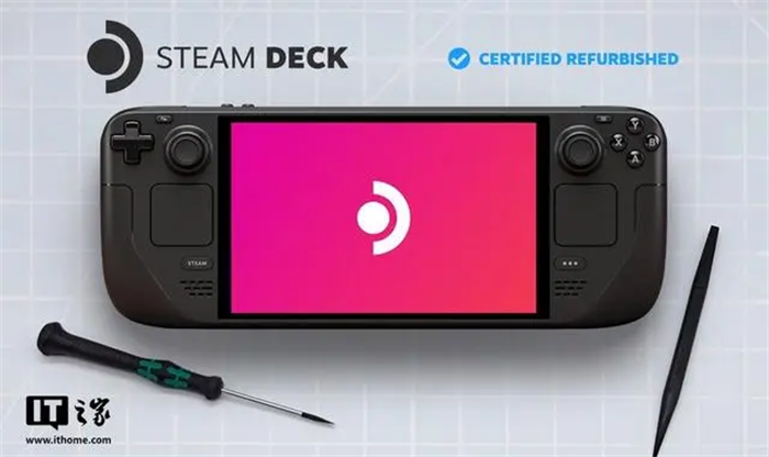 Valve 已在美国、英国、加拿大和欧盟开始销售经过认证的翻新版 Steam Deck OLED 机型