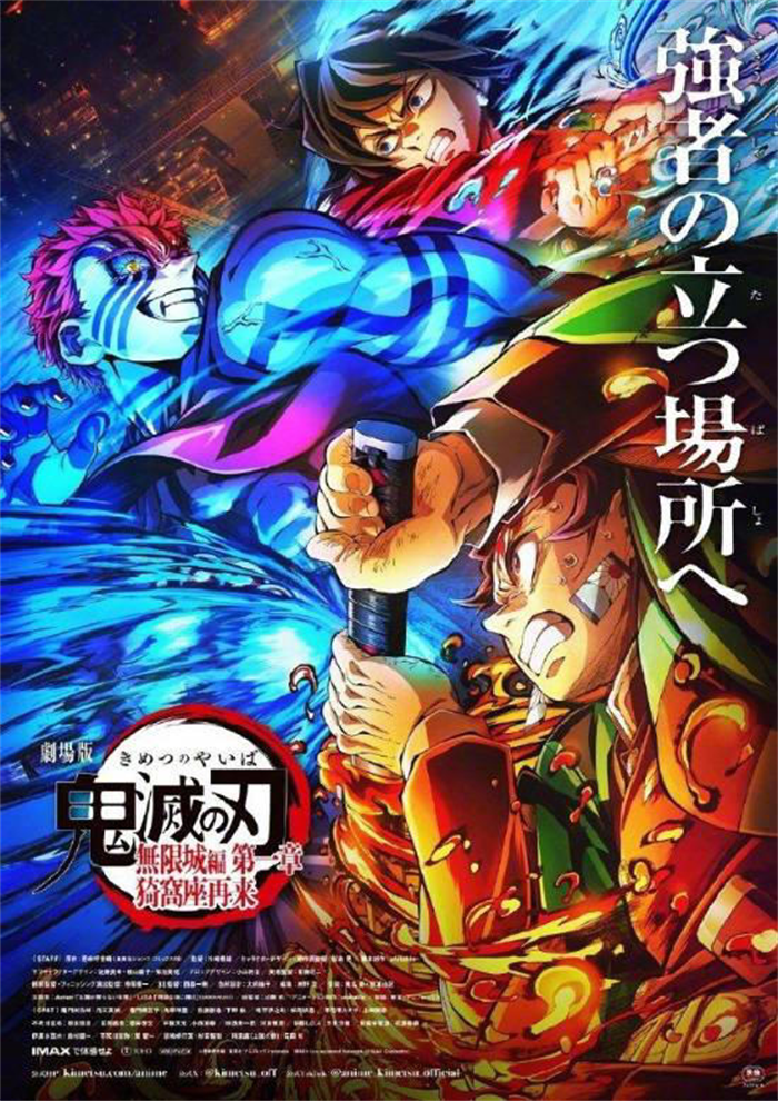 剧场版动画《鬼灭之刃：无限城篇》第一部“猗窝座再袭”全球票房突破6亿美元