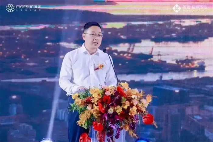 深圳·盐田·沙头角的美盛梧桐印海营销中心开放暨产品发布盛典在海山美+文体中心举行