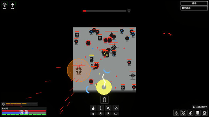 极简像素动作角色扮演游戏《漆黑猎场》Steam游戏平台推出1.0正式版