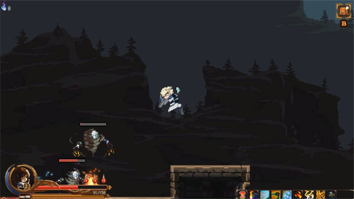 横版像素风2D动作肉鸽游戏《巨神的遗址》Steam游戏平台开启playtest