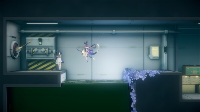 类银河恶魔城游戏《少女与学院城》今日正式在Steam平台推出试玩Demo!