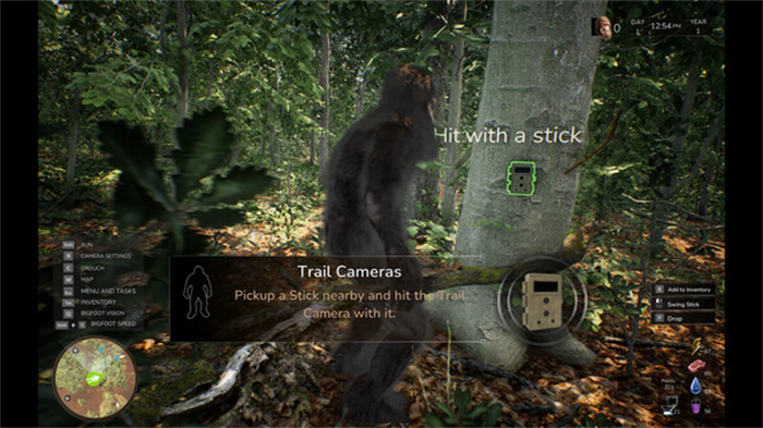 大脚怪生活模拟器新游《Bigfoot Life》将于11月4日正式推出