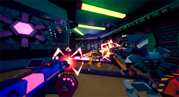 第一人称复古快节奏动作砍杀游戏《反抗引擎》Steam推出全新试玩Demo