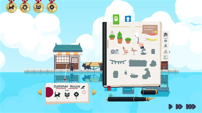 像素风经营游戏《猫之岛》（原名《Cat Isle》）即将推出试玩版