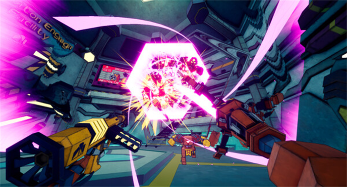 第一人称复古快节奏动作砍杀游戏《反抗引擎》Steam推出全新试玩Demo