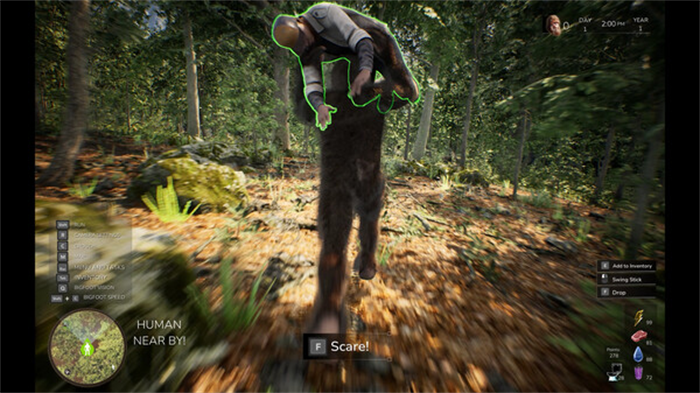 大脚怪生活模拟器新游《Bigfoot Life》将于11月4日正式推出