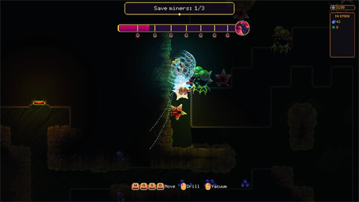 采矿与塔防融合玩法的Roguelite游戏《墙世界2》将于11月11日正式在Steam上发布