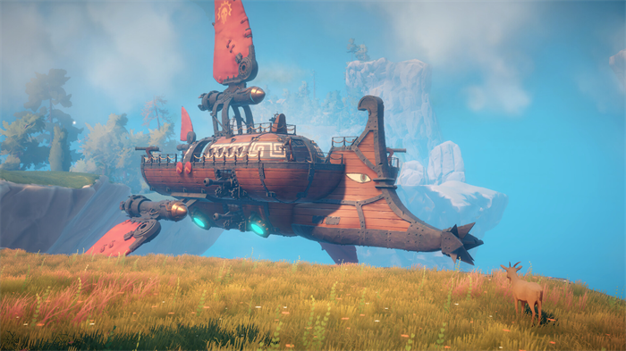 开放世界飞船建造生存游戏《回音：飞艇传说》将于2025年12月4日在Steam平台的PC端正式上线