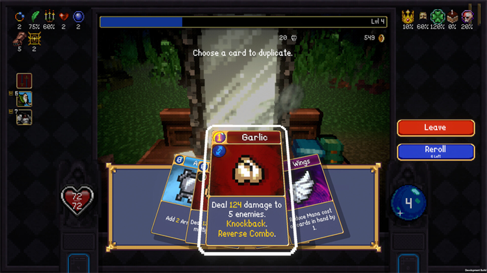 轻度Rogue元素的回合制休闲牌组构筑游戏《吸血鬼幸存者》上线Steam游戏平台