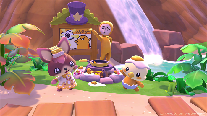 开放世界冒险游戏《凯蒂猫岛屿冒险》（Hello Kitty Island Adventure），总销量就突破了100万份