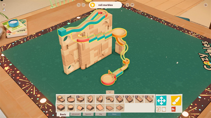 弹珠轨道与竞速模拟游戏《Cozy Marbles》试玩版Steam 游戏平台开放下载