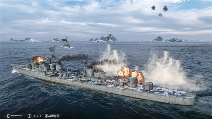 《战舰世界》游戏全新娱乐模式“时空裂隙”引入导弹机制