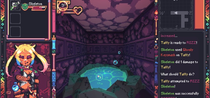 恋爱地牢探索游戏《瑞兹地牢：我心之骷髅钥匙》将于 2026 年第一季度登陆Steam平台