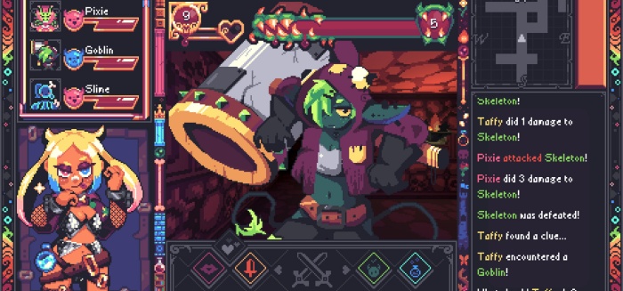 恋爱地牢探索游戏《瑞兹地牢：我心之骷髅钥匙》将于 2026 年第一季度登陆Steam平台