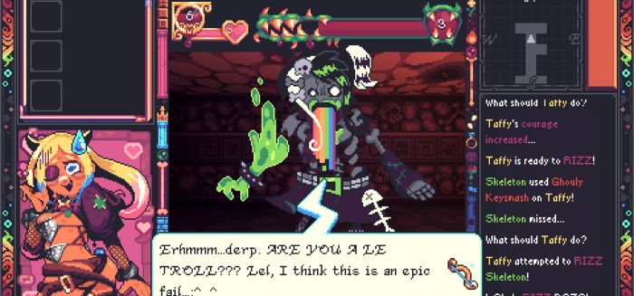 恋爱地牢探索游戏《瑞兹地牢：我心之骷髅钥匙》将于 2026 年第一季度登陆Steam平台