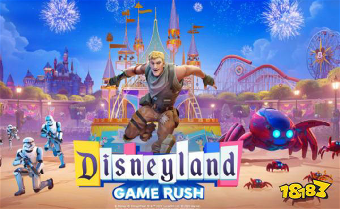 《堡垒之夜》游戏上架神级创作地图——“Disneyland Game Rush”