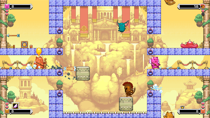 街机风平台跳跃射击休闲闯关游戏《双箭头豪华版》将于2026 年第一季度登陆 Steam（PC）、iOS 和 Android 平台