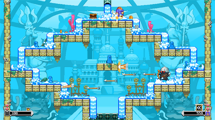 街机风平台跳跃射击休闲闯关游戏《双箭头豪华版》将于2026 年第一季度登陆 Steam（PC）、iOS 和 Android 平台