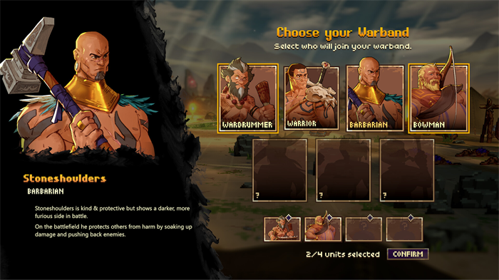 Roguelite 战略回合制游戏《Wardrum》Steam游戏平台正式发布