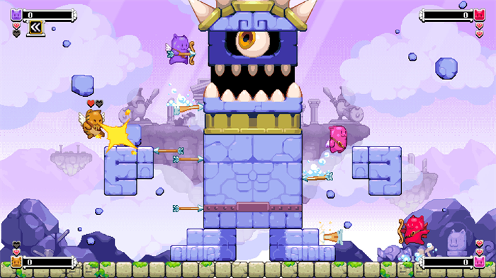 街机风平台跳跃射击休闲闯关游戏《双箭头豪华版》将于2026 年第一季度登陆 Steam（PC）、iOS 和 Android 平台