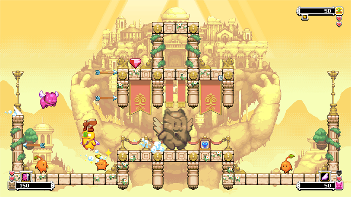 街机风平台跳跃射击休闲闯关游戏《双箭头豪华版》将于2026 年第一季度登陆 Steam（PC）、iOS 和 Android 平台