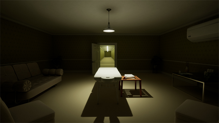 第一人称心理恐怖 + 剧情向步行模拟解谜游戏《后室梦穿》，试玩 Demo 上线 Steam 平台
