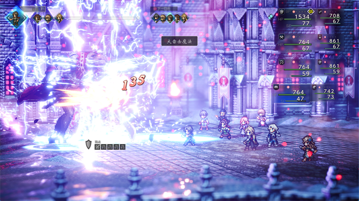 《Octopath Traveler 0》标志性的 HD – 2D 画风与经典战斗机制