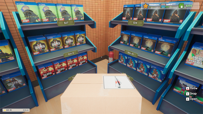 从尘埃小店到游戏帝国！沙盒模拟经营游戏《电玩人生》发布