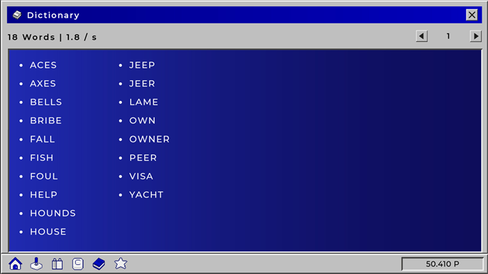 主打休闲打字 + 拼词挑战的文字类游戏《Word95》在 Steam 平台正式上线